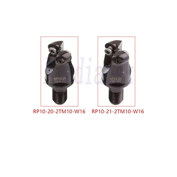  1 kom. RP10-21-2TM10-W16 RP10-35-3TM16-W27 Glodanje токарная krunica RP10 + 10 kom. RPMW1003 RPMT1003 Твердосплавная umetanje CNC tokarski stroj Set alata