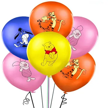  10/20 KOMADA Winnie the Pooh 12 inča Lateks Balon Kata Haustier Geburtstag Ukras Za Zurke Balon Dječji Tuš Kinder spielzeug Globo
