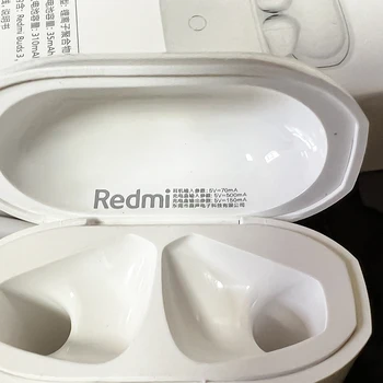 10 kom. Xiaomi Redmi Buds 3 Bijele TWS Bežične Bluetooth Slušalice s Dvostrukim Mikrofonom Glazbene Slušalice Punjač Torbica za telefonski poziv