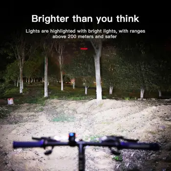  1000 Lumena Biciklizam Lanterna T6 Biciklistička LED Svjetiljka Punjiva Lampa MTB Prometni Mountain Bike Lampe Svjetiljka Svjetiljka Za Bicikl