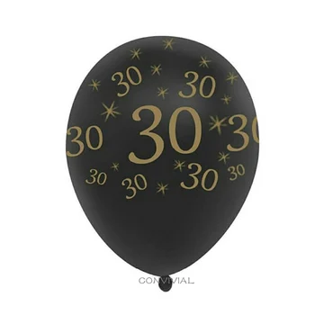  10шт 30-og i 40-og Dob Latex Baloni 50-og i 60-og Crna Zlatni Sretan Rođendan Balon Godišnjicu Uređenje Rođendan Večernje Pribor