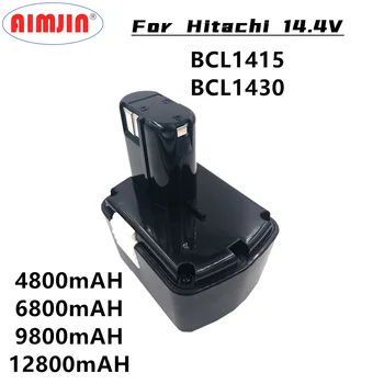  14,4 v 4.8/6.8/9.8/12.8 Ah za Hitachi BCL1430 Baterija za Hitachi CJ14DL DH14DL EBL1430 BCL1430 BCL1415 Litij-ionska baterija L50