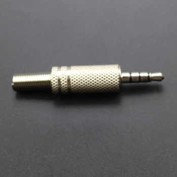  1pc Zamjena 3,5 mm 4 Pol TRRS DIY Slušalice Lem Priključak Stereo Zvučnik Audio Kabel Priključak Priključak Priključak S Oprugom