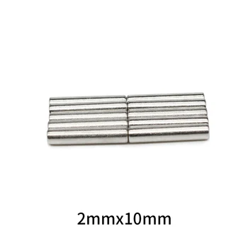  20/50/100/200/500/1000 kom. Okrugli magnet mini mali N35 2x10 mm super jaki magnet stalni snažan редкоземельный неодимовый magnet