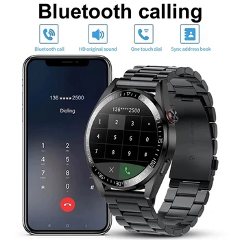  2022 Novi Pametni sat s Bluetooth-izazov 454*454 AMOLED 1,39-inčni ekran, sat, uvijek prikazuju vrijeme, 8 GB lan glazbe, pametni satovi Za Muškarce