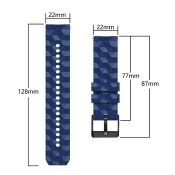  22 mm Silikonske Narukvice Za Huawei Watch GT2 GT3 Pro 46 mm Pametne Narukvice GT2 3 Pro 46 mm Remen Smartwatch Band Correa