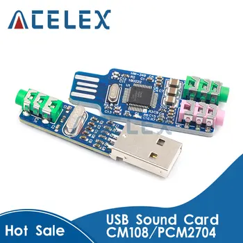  5 U Mini PCM2704 USB DAC HIFI USB Zvučna Kartica, USB Snaga DAC Dekoder Naknada Modul Za Arduino Pi 16 Bita