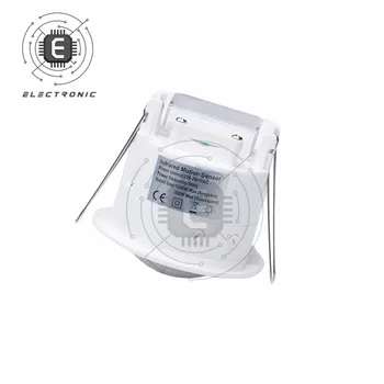  AC 85-265 U Mini Podesivi 360 Stupnjeva Stropni PIR Infracrveni Senzor Pokreta Tijela Detektor Lampe Prekidač Svjetla Bijela