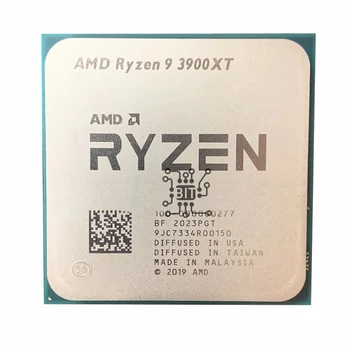  AMD Ryzen 9 3900XT R9 3900XT 3,8 Ghz Двенадцатиядерный двадцатичетырехпоточный procesor 100-000000277 Utičnicu AM4