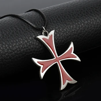  Berba Vitezovi Templari Jedinstvo Arno Dorian Križ Privjesak Ogrlica Ogrlica Amulet Ogrlice Nakit Pribor