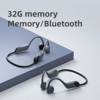 Bežične Slušalice Bluetooth Slušalice s Koštane Vodljivosti TWS Za Kupanje MP3 Player IPX8 Vodootporan s Memorijom 32G za Smartphone