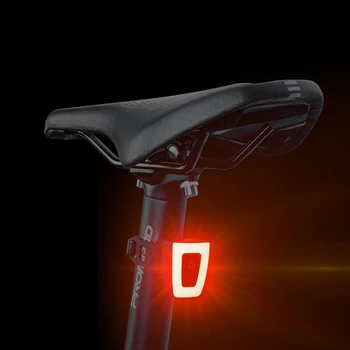  Biciklistička dugo Svjetlo USB Punjiva Kaciga Svjetlo Noćni Biciklizam sigurnosno Upozorenje Stražnja svjetla Vodootporan Biciklistička Fenjer MTB Pribor