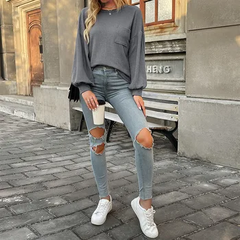  Blouse Long Sleeve Open-back Hollow Knit Woman Pullover džemper Cashmere кофта ženska Sueter Mujer Invierno 2022 Y2k Clothes