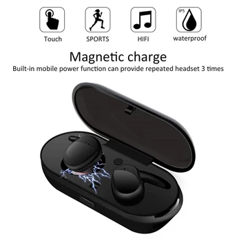  Bluetooth Slušalice 5,0 Bežične Slušalice slušalice za smanjenje Buke Glazba Vodootporan Sportski Slušalice Za Samsung Xiaomi