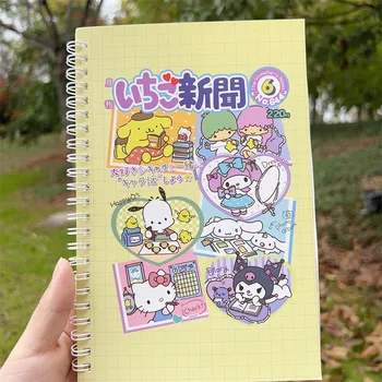  Crtani Film Kuromi Cinnamoroll Notepad Kawaii Sanrio My Melody Slatka Anime Notepad Školski Pribor Tiskanice Igračke Baby Darove