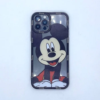  Disney ' s Mickey Mouse i Donald Duck Prozirna Torbica Za Telefon iPhone 14 13 12 11 Pro Max Mini XS XR Slatka, Meka Zaštitna Torbica