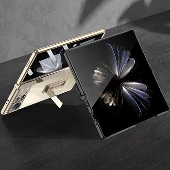  GKK Transparentno Prekriven Magnetski Zglob Torbica Za Xiaomi Mix Fold 2 5G Nosač Tvrda Torbica Za Xiaomi Mix Fold2 Sa Staklenim Slojem Torbica