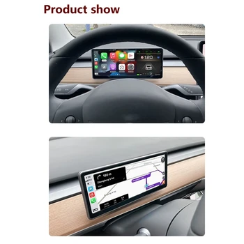  Glavnom zaslonu za Tesla Model 3/Y 2017-2022 Android HPD Bežični zaslon Osjetljiv na dodir Carplay, podrška + AMD Ryzen