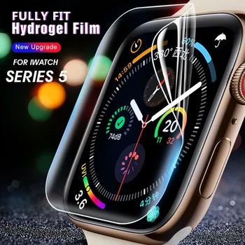  HD Meka Zaštitna folija za zaslon Apple iWatch 6 44 mm 40 mm Watch Hidraulični Film za iWatch 6 5 7 45 mm zaštita od eksplozija Ne Staklo