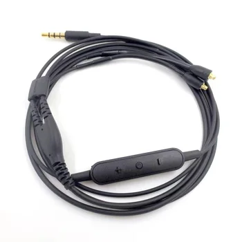  Hi-Fi Originalni Kabel za slušalice Shure SE215 SE535 SE846 3,5 mm MMCX s mikrofonom