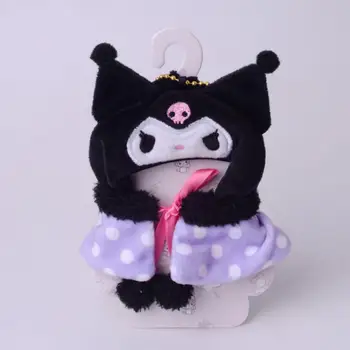  Kawaii Sanriod Anime Serija Kitty Mymelody Kuromi Cinnamoroll Помпон Purin Slatka Pliš Igračku Lutka Накидка Odjeća Dar Za Dijete