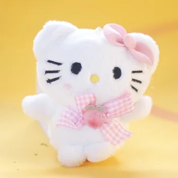  Kawaii Sanrios Od Samta Lutka Anime Kuromi Cinnamoroll My Melody Hello Kitty Slatka Crtani Pliš Igračku Lutka Torba Pribor Privjesak Poklon