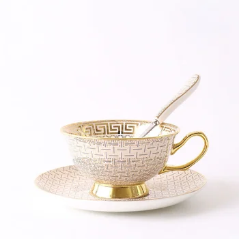  Klasična mreža par šalica kave set posuđa europska bone kina praćenje phnom penh popodnevni čaj cvjetni čajna šalica