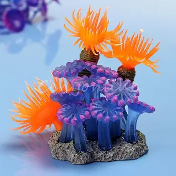  Koralja mora цветастой smole umjetni morski Marine za uređenje akvarija ribljeg spremnika