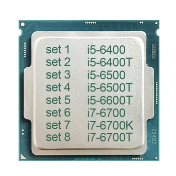  Koristi stolni dual-core procesor i5-6400 i5-6400T i5-6500 i5-6500T i5-6600T i7-6700 i7-6700K i7-6700T LGA1151