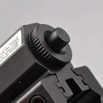  Laserski ciljnik s crvenom točkom i okom Picatinny Weaver Mount 11/20 mm