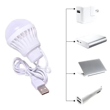  Led Svjetiljka Prijenosna Svjetiljka Za Kampiranje Mini Lampa 5 U LED USB Power Book LED Lampa Za Čitanje Student Nastavni Lampe Super Birght