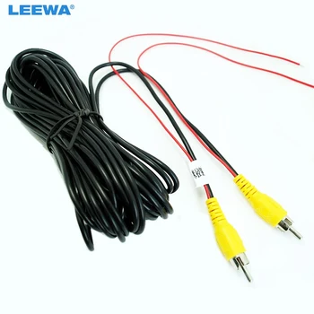  LEEWA 10 M Auto-RCA Kabel za Kameru unazad, S Posebnim Obrnutim/Ili Otkrivanjem Žice #4544