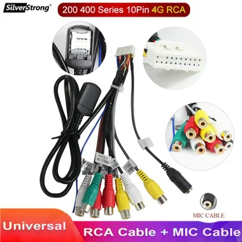  Mikrofon RCA Auto Стереоприемник Radio RCA Izlazni Kabel Adapter Aux-in Kabel Auto Line-Out Adapter Subwoofer Mikrofon Adapter Kabel
