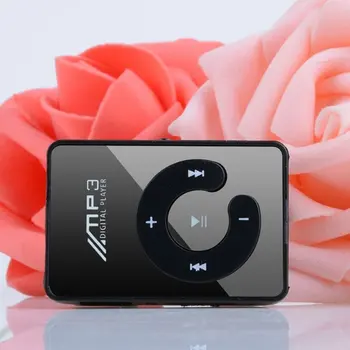  Novi Prijenosni Mini-Isječak USB MP3 Player Glazba Medijska Podrška Micro SD TF Kartica Moda Hi-Fi MP3 za Sportove na Otvorenom