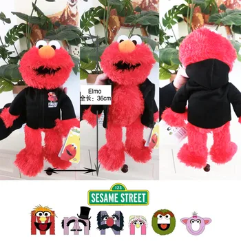  Novi stil Ulica Sezam CookieMonster Elmo Abby grovey Velika ptica Soft Pliš Igračke Lutke Vrijedi Zbirka Igračaka dar za djecu