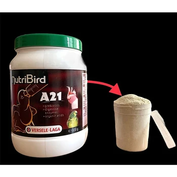  Nutribird A21 Hrana za ručno hranjenje pilića i bolesnih ptica 800 gr