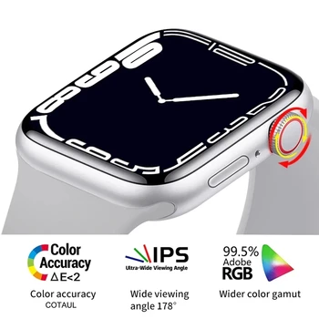  Originalni X8 Pro Max Bluetooth Poziv Pametni Sat Otkucaja Srca Fitness Tracker Sat Serije 7 IWO14 Smartwatch za Apple, Huawei Telefon