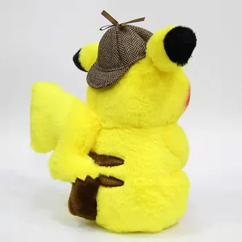  Pokemon Medo 28 cm Anime Lik Pikachu Detektiv Pocket Monsters Visoke Kvalitete Medo Кавайный Ljubimac Igračka Model Lutka Za Djecu Poklon