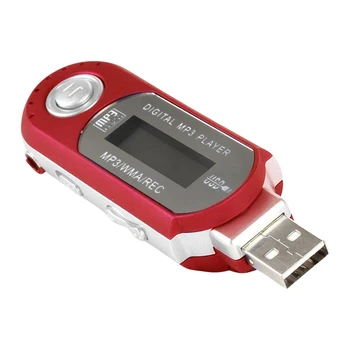  Prijenosni USB MP3 Music Player LCD Digitalni Ekran Podrška za Flash 4 GB 8 GB, FM Radio S Mikrofonom Mini Mp3 Player