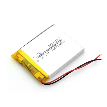  Punjive 604050 Li-Ion Polymer Baterija 3,7 1600 mah Litij baterije Za Diktafona Reader PAD DVD MP5