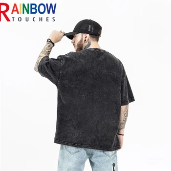  Rainbowtouches 2022 Nova Majica Kratkih Rukava Unisex, Ulica Ispis u Boji, Besplatne Dnevne majice u stilu punk, Modni Vrhovima u stilu hip-hop
