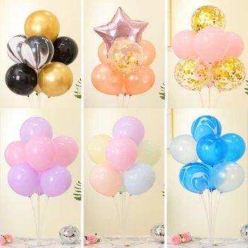  Skup Stalci za balon za Vjenčanje, Dječji Rođendan, Festival, Aktivnosti, Držač za balonima, dekoracije za подарочного površine cijevi