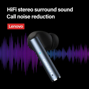  Slušalice Lenovo LP60 TWS Bežične Bluetooth 5,3 HI FI Stereo Slušalice sa redukcijom šuma osjetljiv na Dodir za Upravljanje 300 mah Slušalice Niske latencije