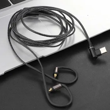  Slušalice Modernizirana MMCX na USB Type-C zvučni signal za Shure SE215 SE315 SE535 SE846 UE900 Prijenosni Kabel Kablovi za Westone