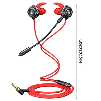  Slušalice SHAOLIN G500 Široka kompatibilnost i kvaliteta zvuka visoke definicije Igre Mikrofon Slušalice Doček