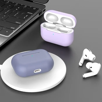  Službeni Blagi Tekući Silikonska Torbica za Airpods Pro 2 Bežične Bluetooth Slušalice, Zaštitna Torbica Za Apple AirPods 3 2 Torbica