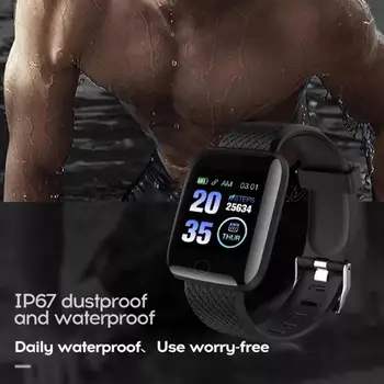  Smart-Bluetooth Sat Fitness Tracker je Sportski Sat Monitor Monitor Krvnog Tlaka Pametna Narukvica Za Telefon T9B4