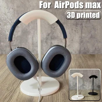  Stalak za AirPods Max sa režimom spavanja Držač Slušalice s 3D Ispis Nosač Polica za prikaz zaslona s Fiksnim Otvorom za punjenje kabel