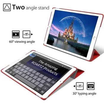 Torbica za iPad Pro Tvrdi PC + TPU Smart tablet Kožna Torbica za iPad Air 4/5 Pro 12 9 2018 2021 1-og/2-og generacije Mini3/4/5 Torbica