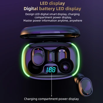  TWS Slušalice Bežične Bluetooth Slušalice Igra Slušalice Uho Slušalica Sportske Slušalice, Slušna Pomagala za telefoniranje bez korištenja ruku S Mikrofonom Za Xiaomi Redmi